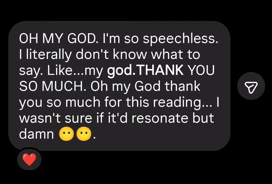 Client testimonial